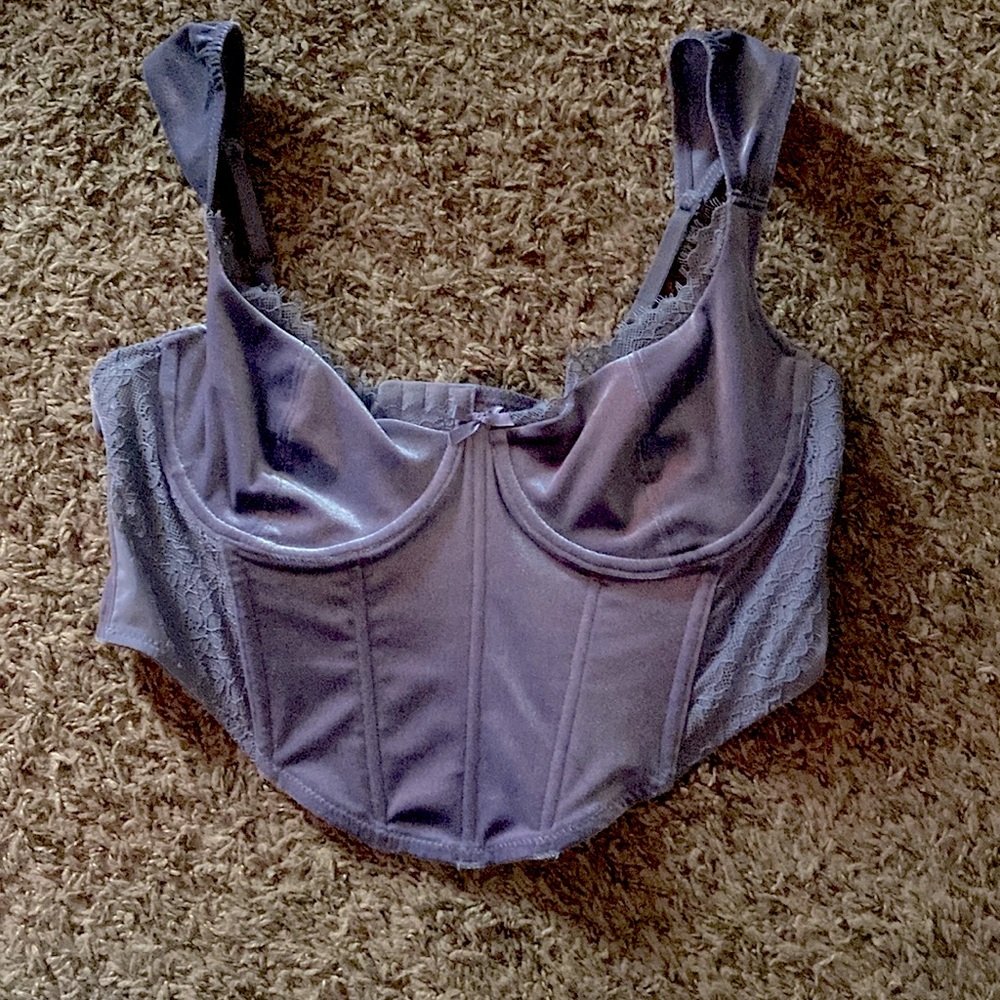GARAGE corset in lavender size Large - Picture 1 of 2